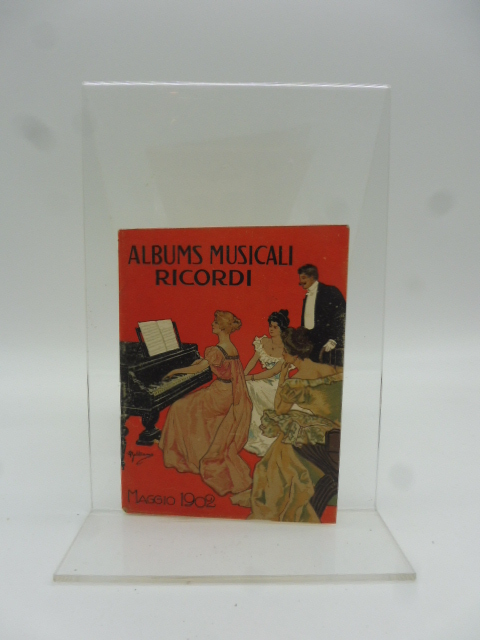 I moderni e più popolari albums musicali Ricordi. Maggio 1902